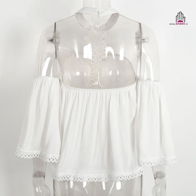 Blusa de encaje Eleb