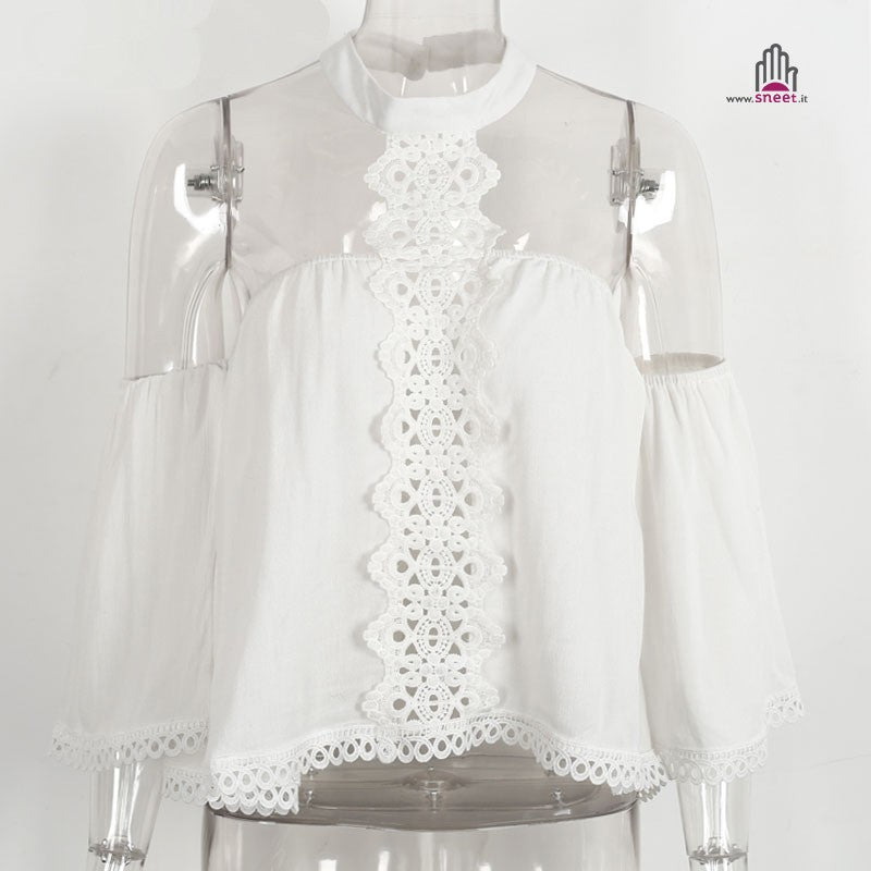 Blusa de encaje Eleb