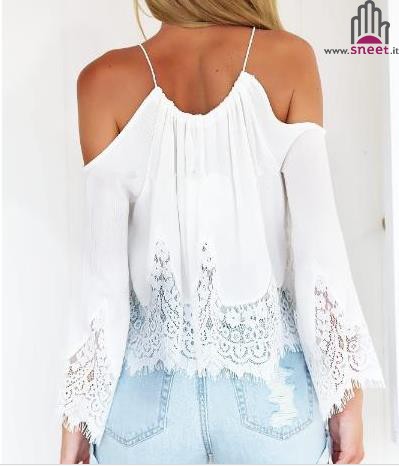 Blusa pizzo Orienne