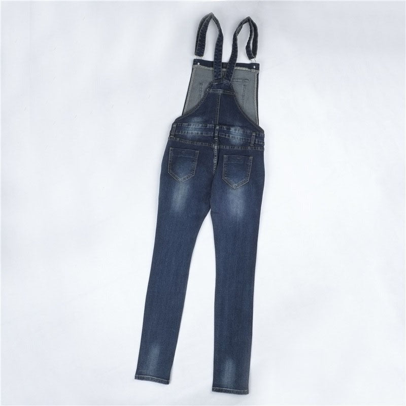 Salopette Tatjana su modella vista frontale — Dream Shop