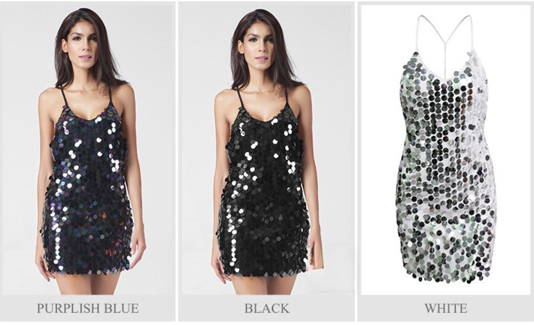 Abito Pailettes Vrengler — look serata glamour | Dream Shop