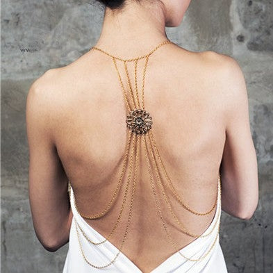 Gioiello schiena Klom - collana con lavorazione sulla schiena | Dream Shop