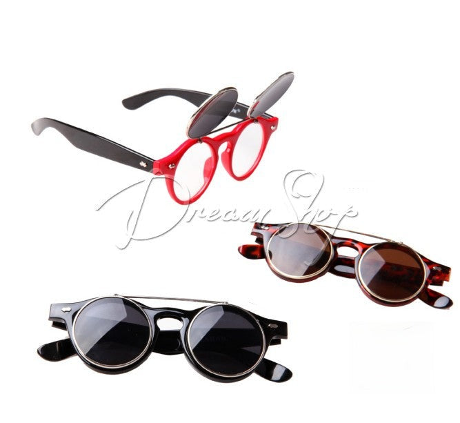 Frinky Sunglasses dettaglio lente alzata — Dream Shop
