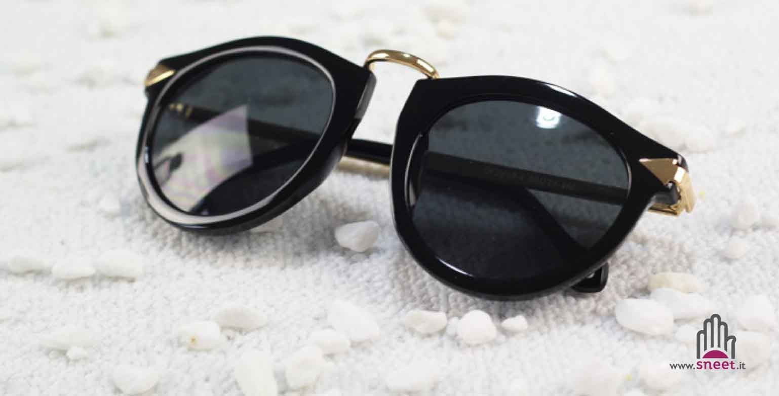 Moloko Sunglasses dettaglio finiture in metallo — Dream Shop