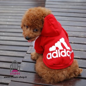 Felpa Adidog Rosso TOY