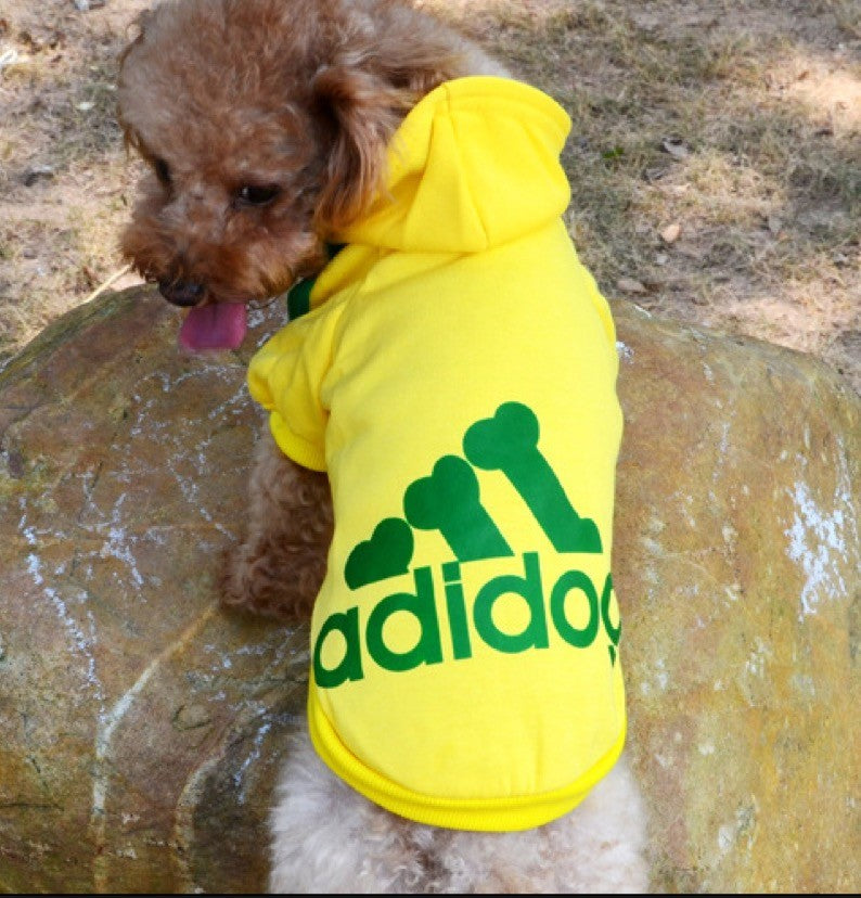 Felpa Adidog Giallo TOY