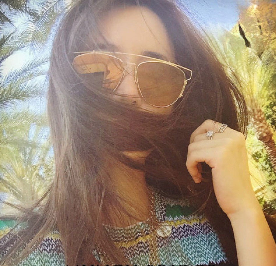 Beverly Sunglasses vista dall'alto — Dream Shop