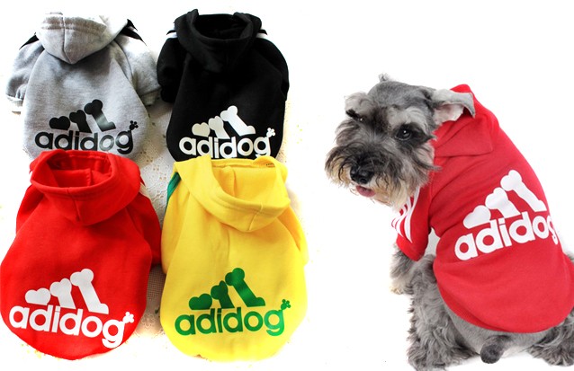 Felpa Adidog Giallo TOY