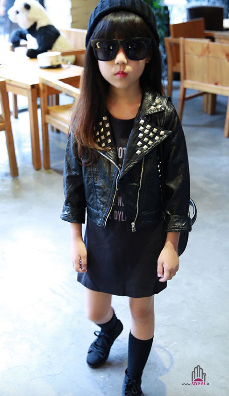 Giacca ecopelle Bimba Klain