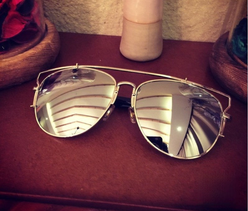 Beverly Sunglasses Azzurro vista frontale | Dream Shop