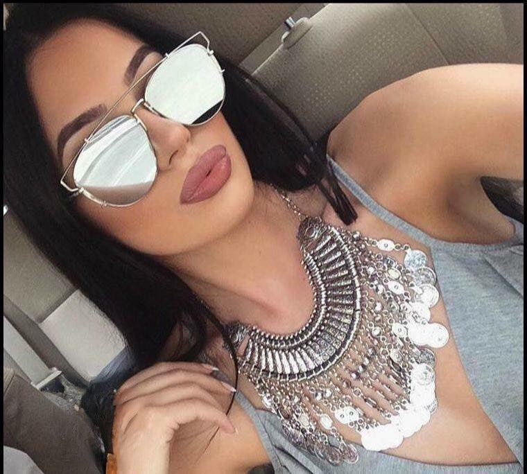 Beverly Sunglasses Nero vista frontale | Dream Shop