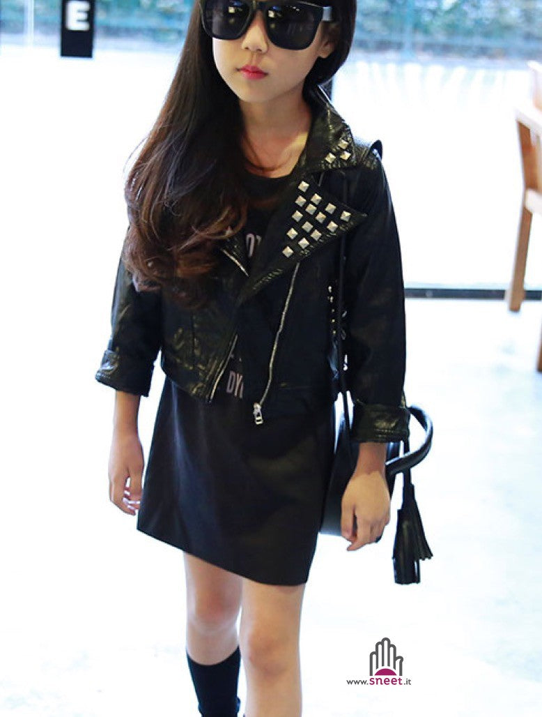 Giacca ecopelle Bimba Klain