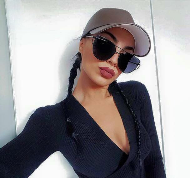 Yankee Sunglasses Rosa chiaro vista frontale | Dream Shop