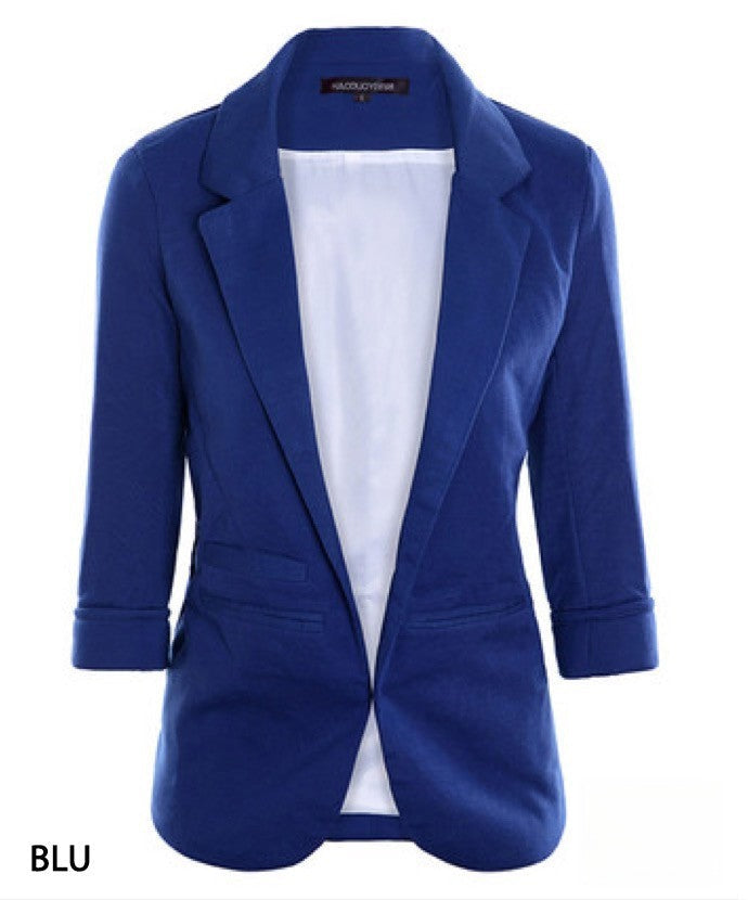 Blazer Naomi manica risvoltata dettaglio - Dream Shop