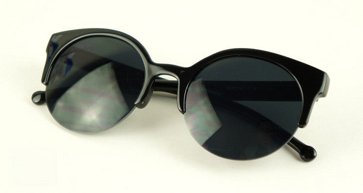Super Vintage Sunglasses Nero vista frontale | Dream Shop