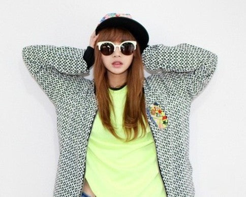 Super Vintage Sunglasses Beige vista posteriore | Dream Shop