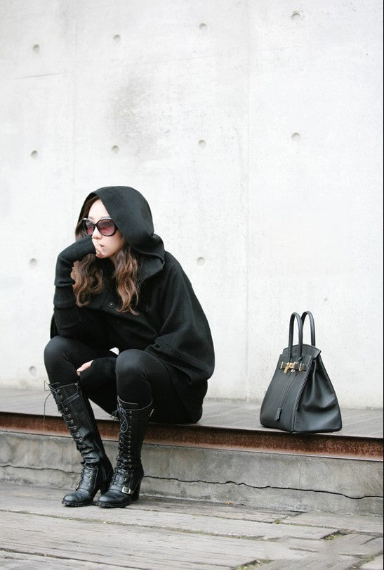 Cappotto Mary Jane cintura punto vita dettaglio - Dream Shop