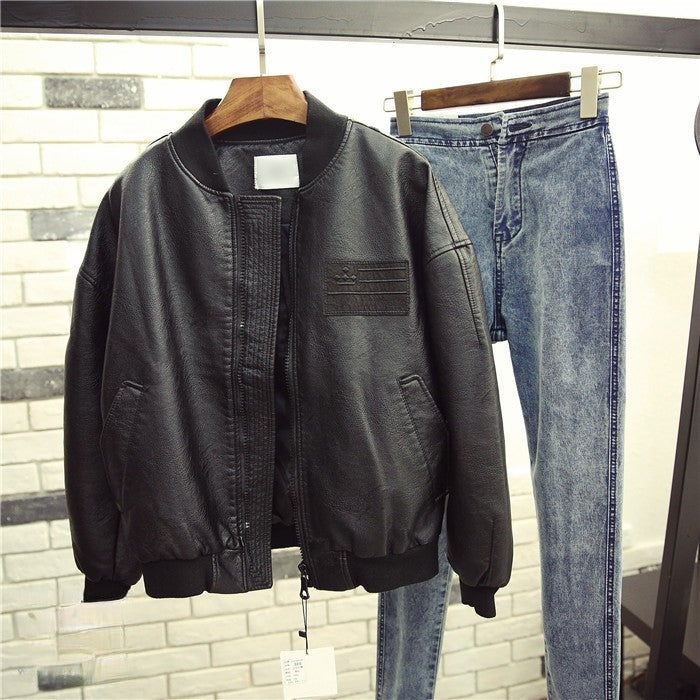 Bomber ecopelle Sincontrol zip tasche Dream Shop