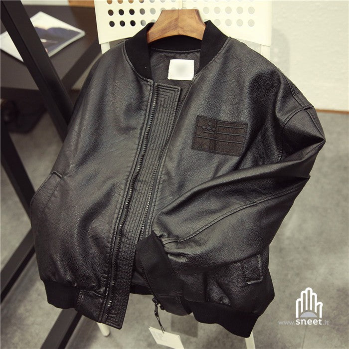 Sincontrol Eco-leather bomber