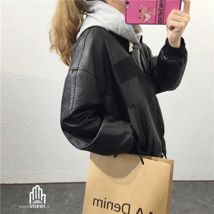 Sincontrol Eco-leather bomber