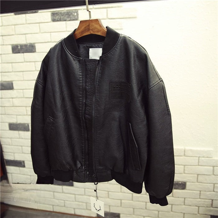 Bomber ecopelle Sincontrol modello vintage donna