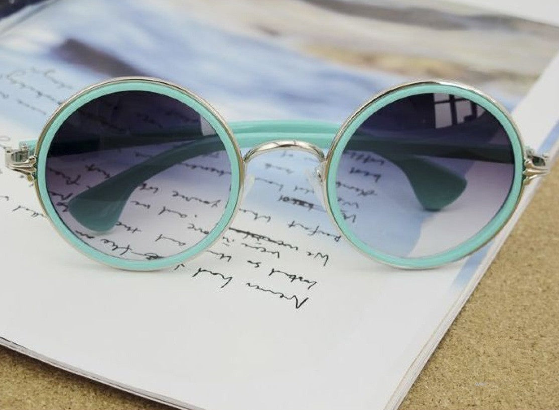 Around Sunglasses dettaglio montatura tonda — Dream Shop