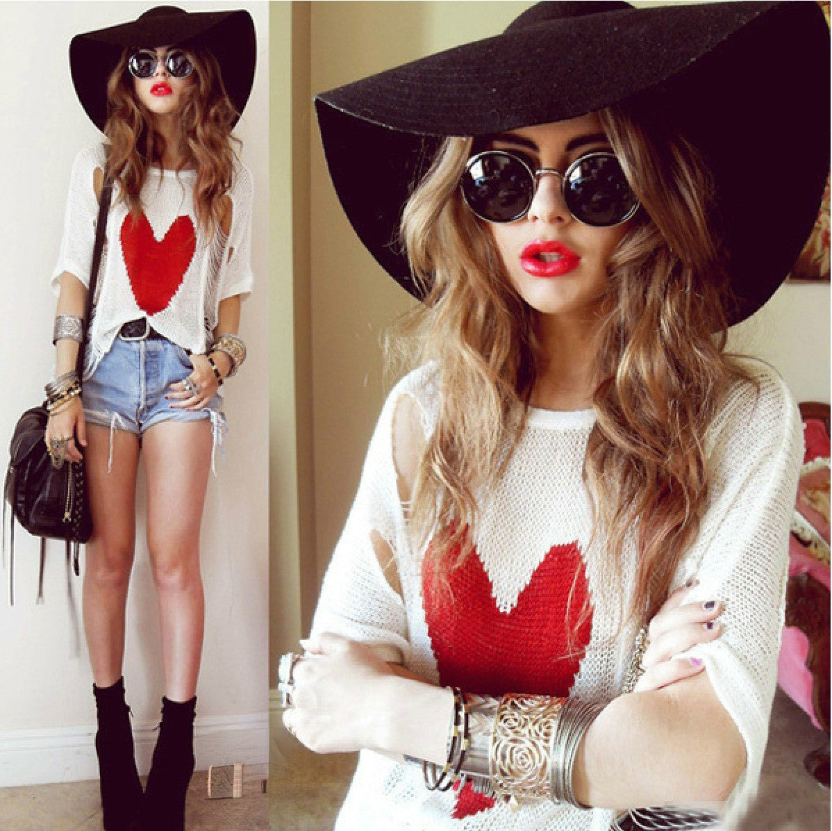 Around Sunglasses vista laterale con aste — Dream Shop
