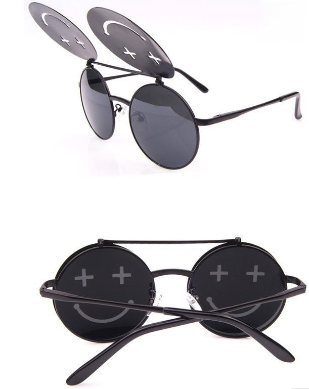 Smiley Sunglasses aletta alzata sopra la lente — Dream Shop