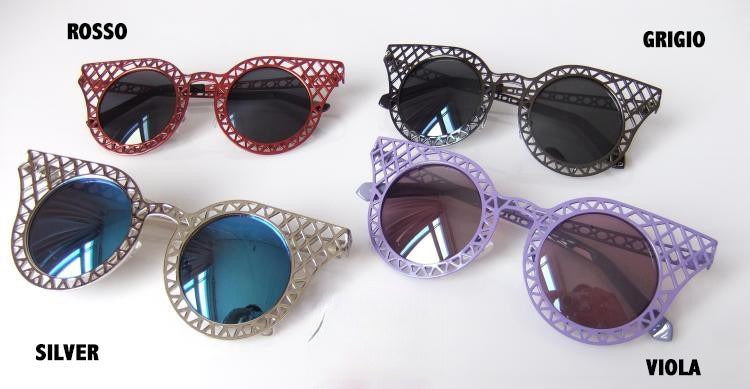 Sunglasses Net colore viola vista frontale — Dream Shop