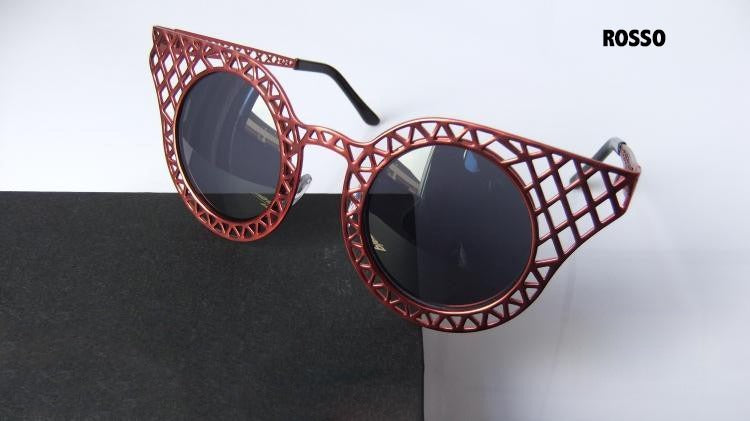 Sunglasses Net colore rosa vista frontale — Dream Shop