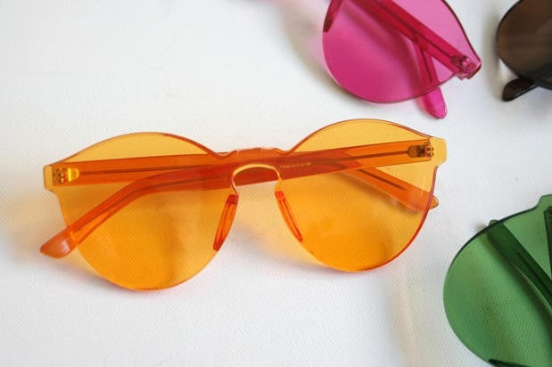 Plastik Sunglasses versione trasparente — Dream Shop
