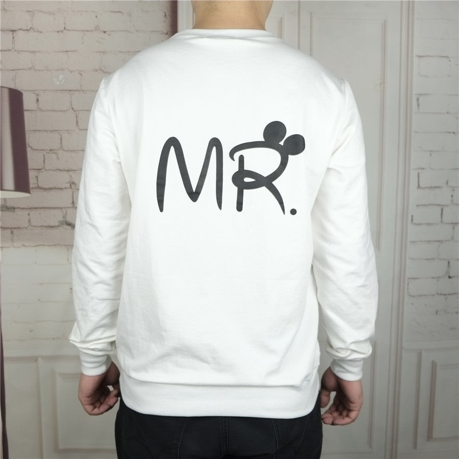 Felpa Mrs and Mr Bianco