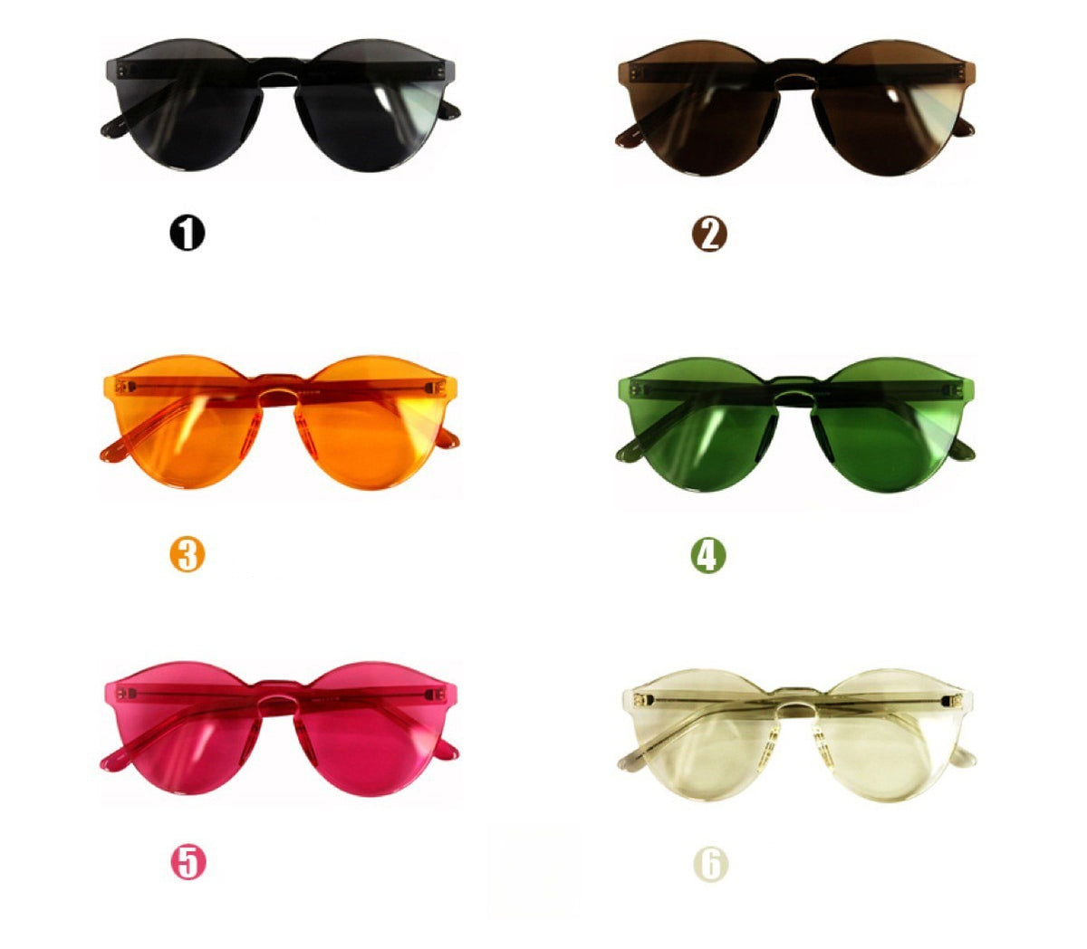 Plastik Sunglasses tutti i colori disponibili — Dream Shop