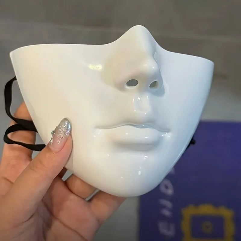 Mezza maschera viso estetica punk
Cosplay traspirante Halloween