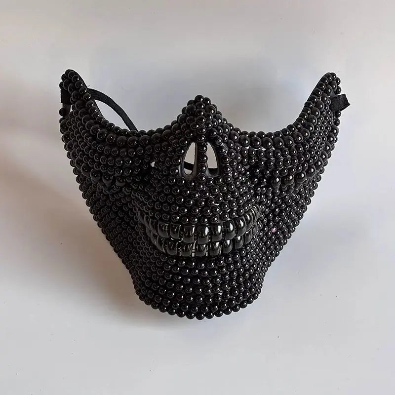 Maschera veneziana con perle
Mezza maschera lusso retrò