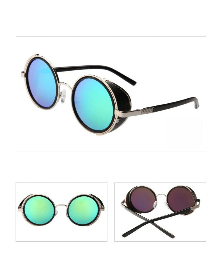 Vintage Kris sunglasses colore nero vista frontale — Dream Shop