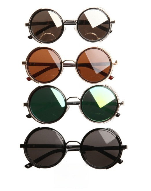 Vintage Kris sunglasses vista laterale con aste — Dream Shop