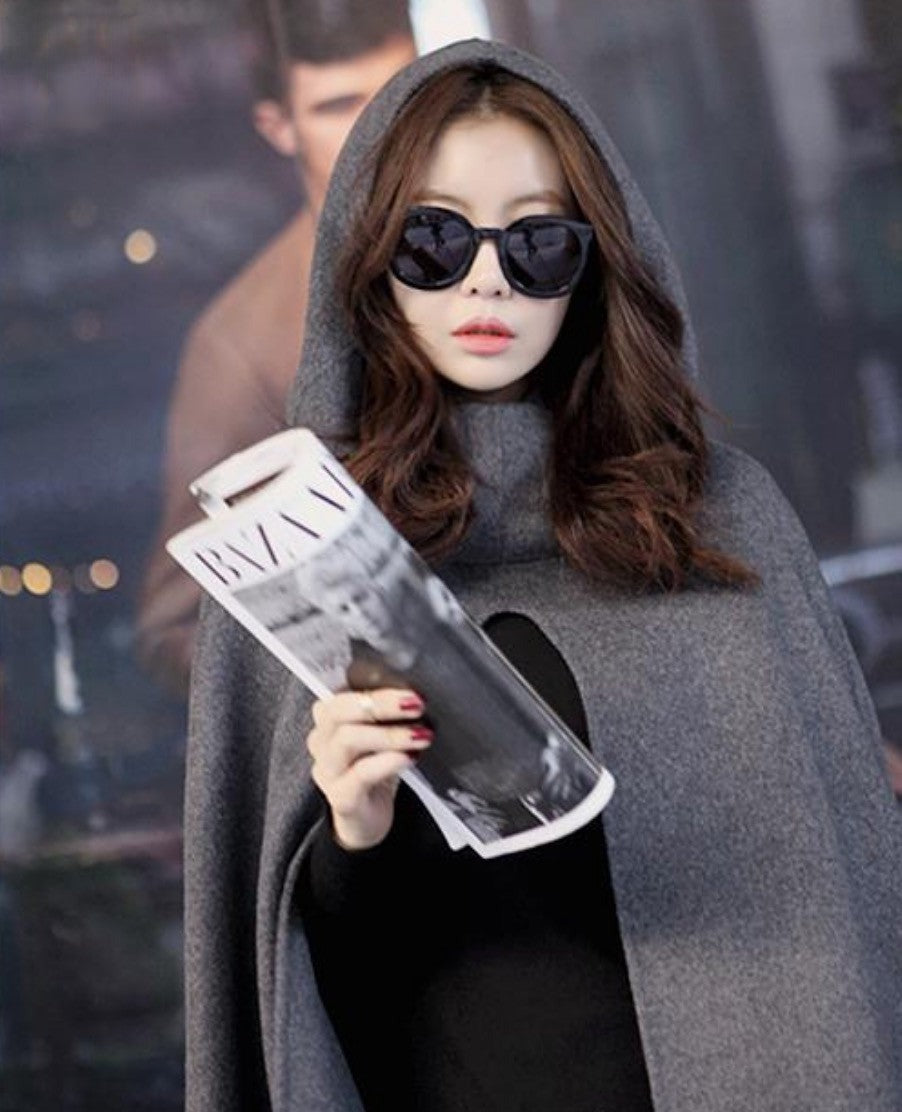 Mantella Sefhia cashmere morbido drappeggio - Dream Shop