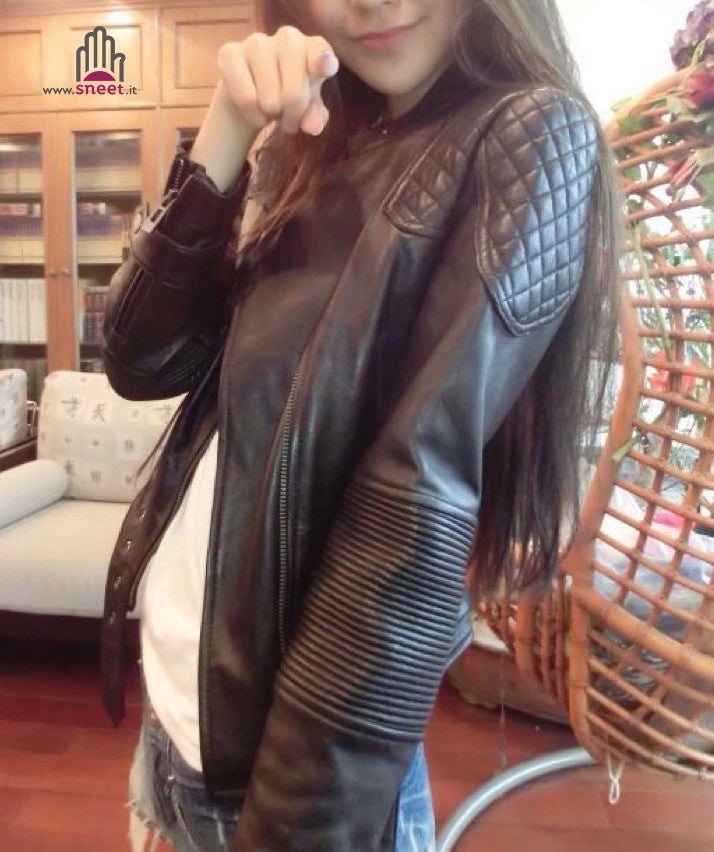 Giacca ecopelle Olyvia