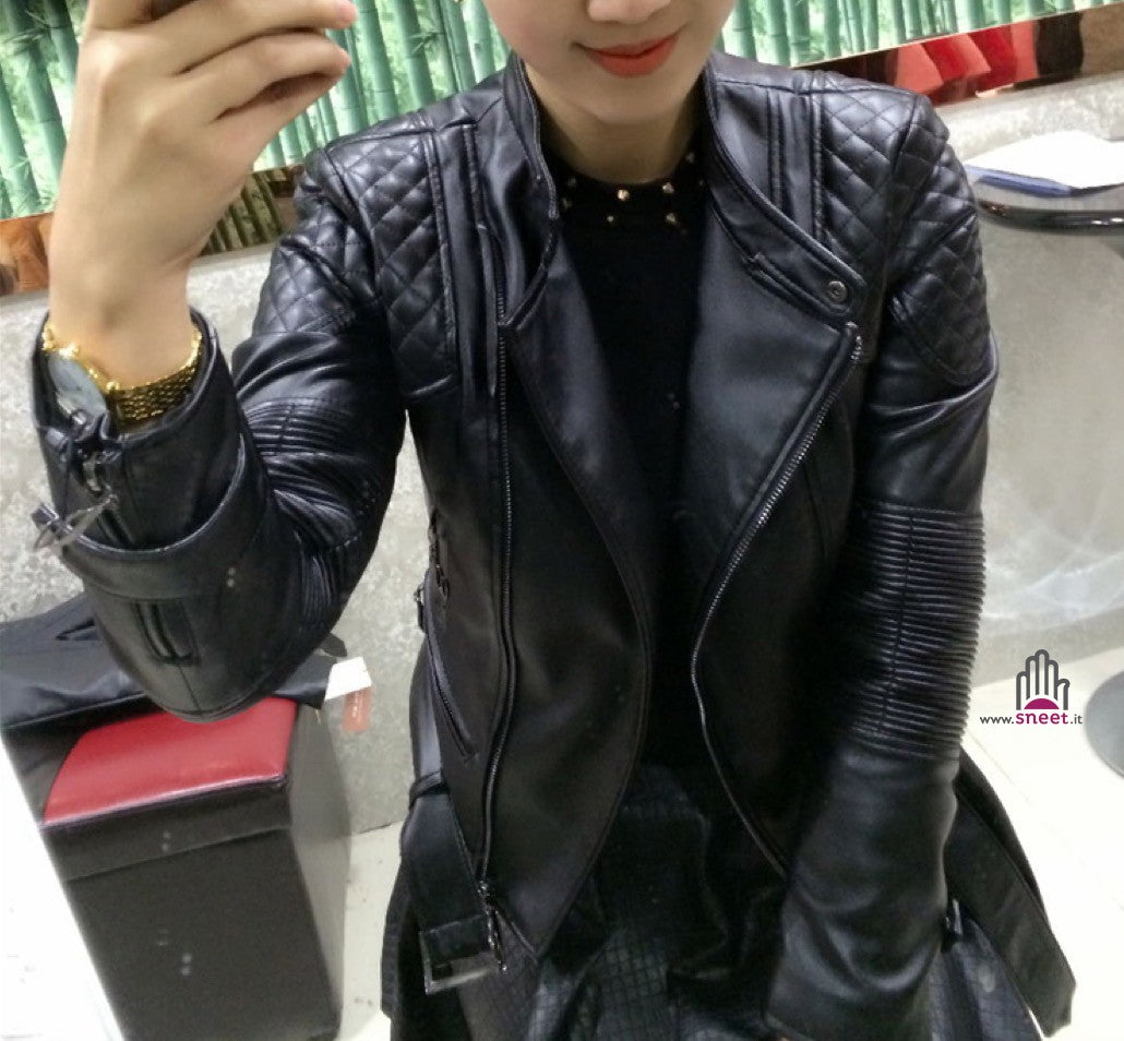Giacca ecopelle Olyvia