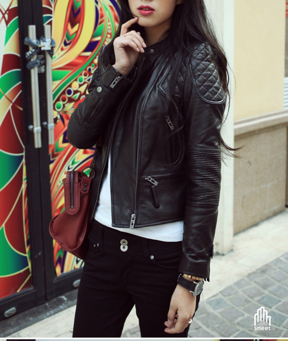 Giacca ecopelle Olyvia