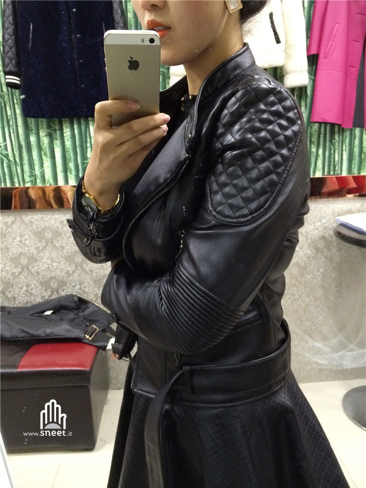 Giacca ecopelle Olyvia