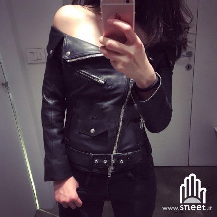 Giacca ecopelle Shoulderoff