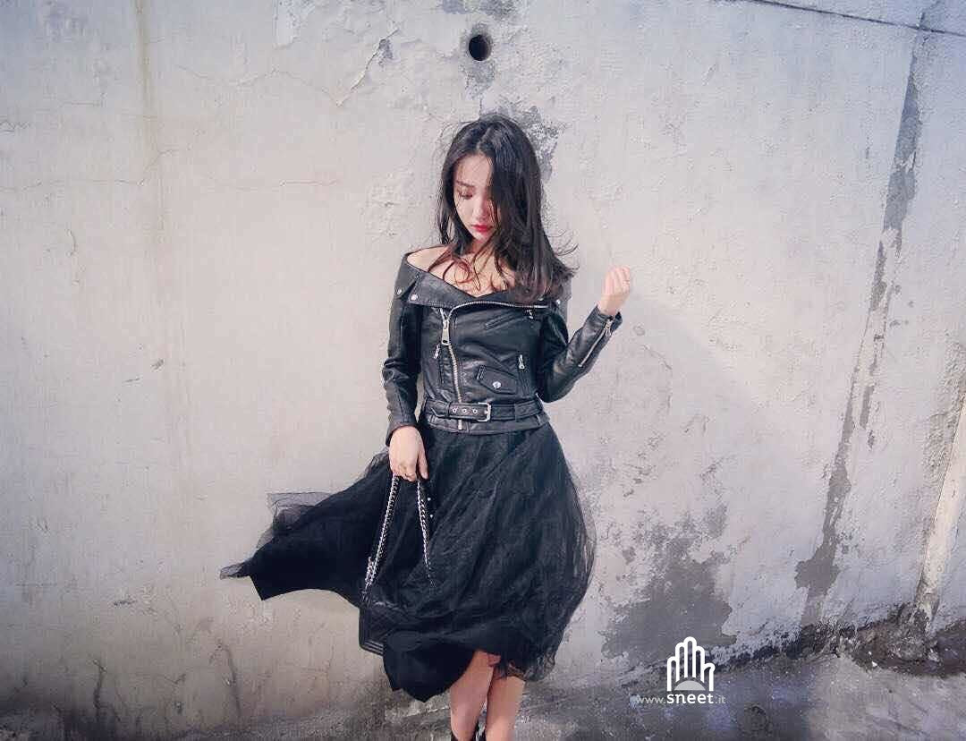 Giacca ecopelle Shoulderoff