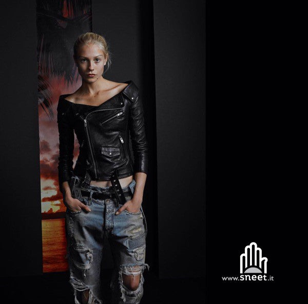 Giacca ecopelle Shoulderoff