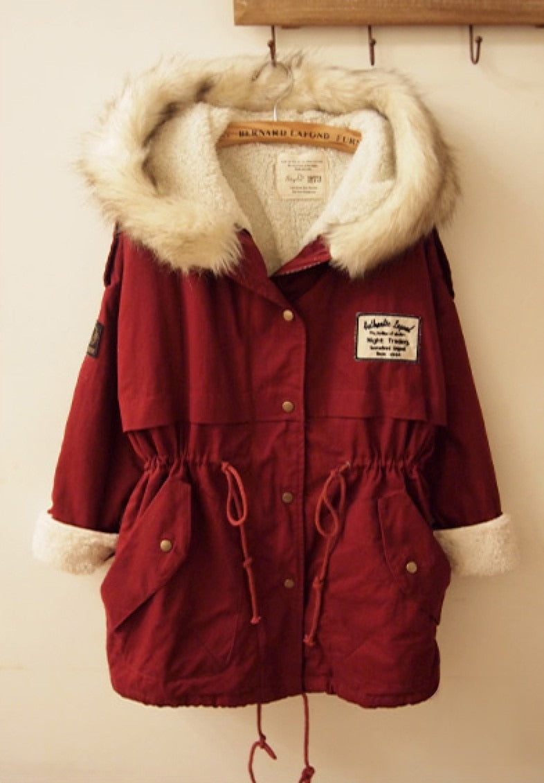 Giacca Helian giacca calda laccio vita - Dream Shop