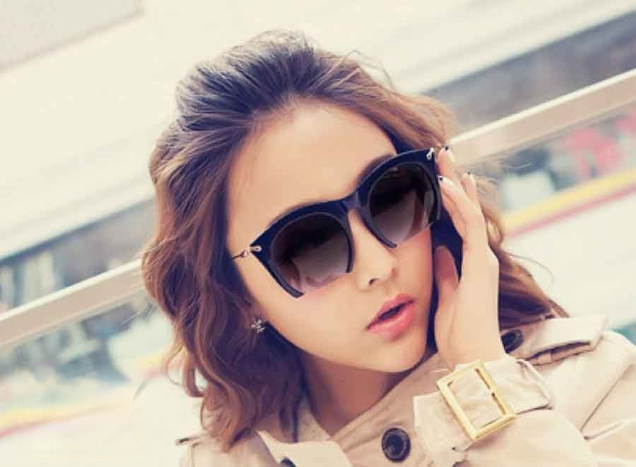 Wendy Sunglasses Verde vista laterale | Dream Shop
