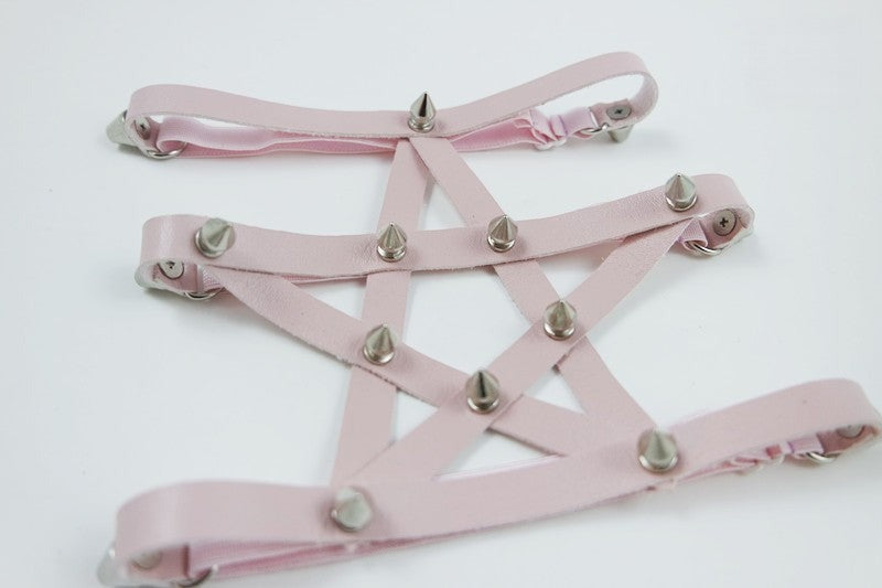 Giarrettiera Star — stella borchie dettaglio | Dream Shop