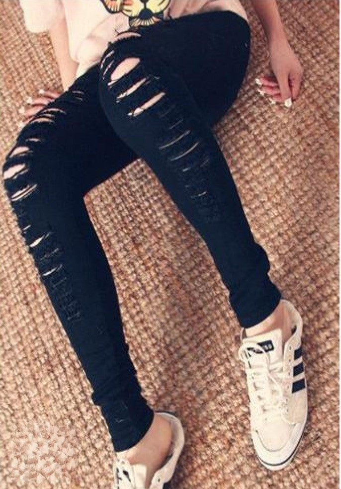 Jeans Alexander Bianco vista posteriore | Dream Shop