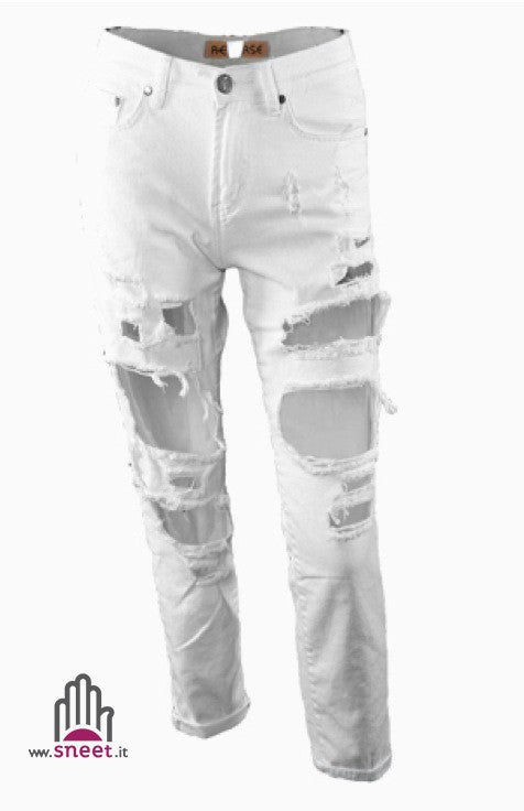 Jeans Lorenz Bianco